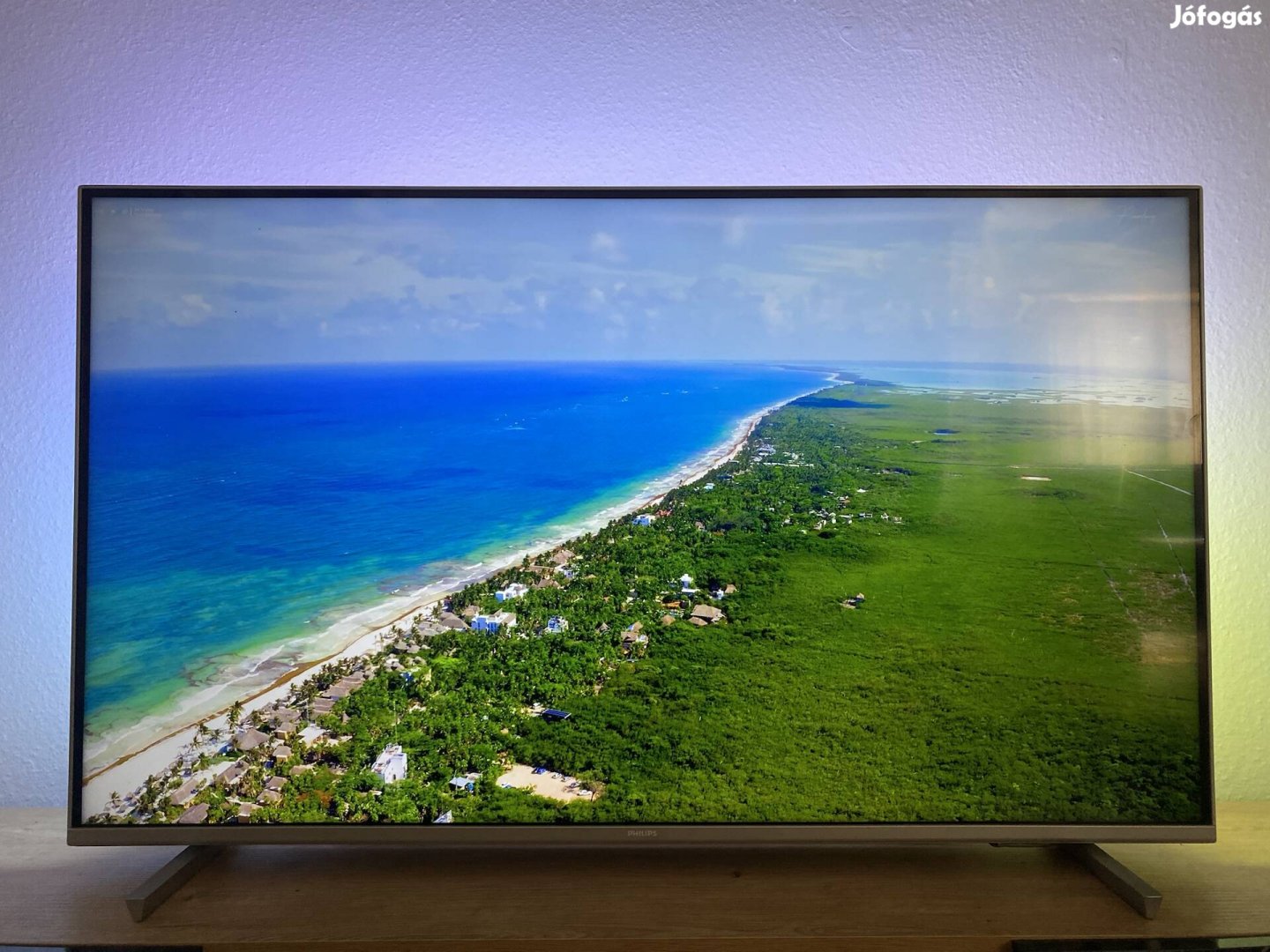 Philips 43" Ambilight 4K UHD okos smart led tv