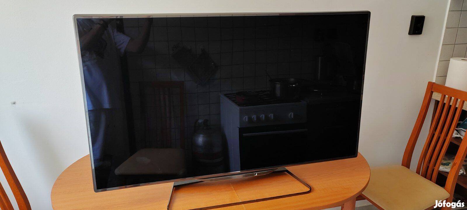 Philips 46" smart lcd UHD tv hibás eladó