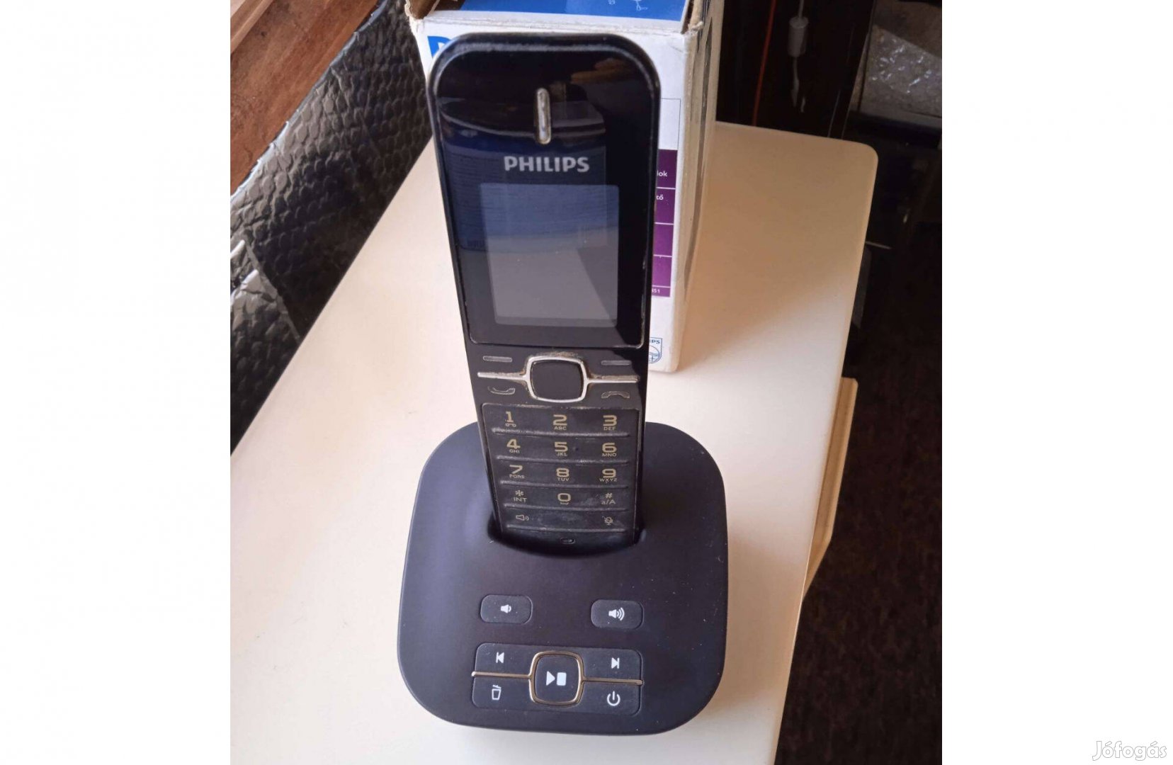 Philips 4851 B digitális üzenetrögzítős vezetékes telefon