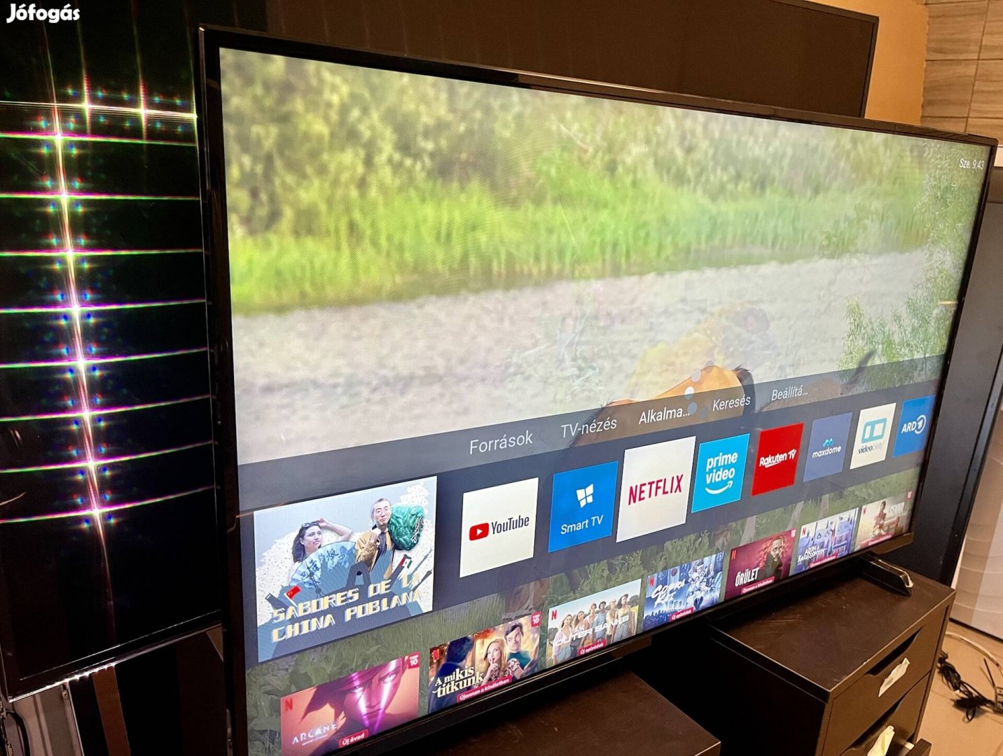 Philips 4K Smart tv 110cm számlával garanciával