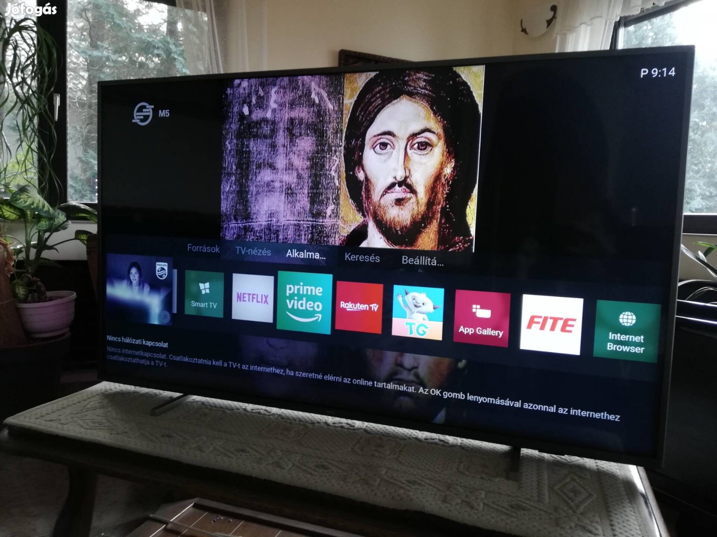 Philips 58coll 4k uhd Ambilihtos smart led tv