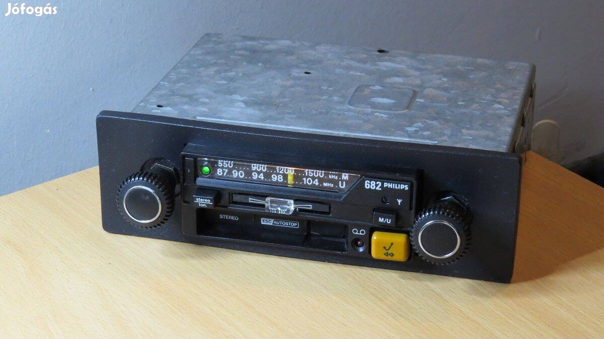 Philips 682 régi retro oldtimer rádió autórádió
