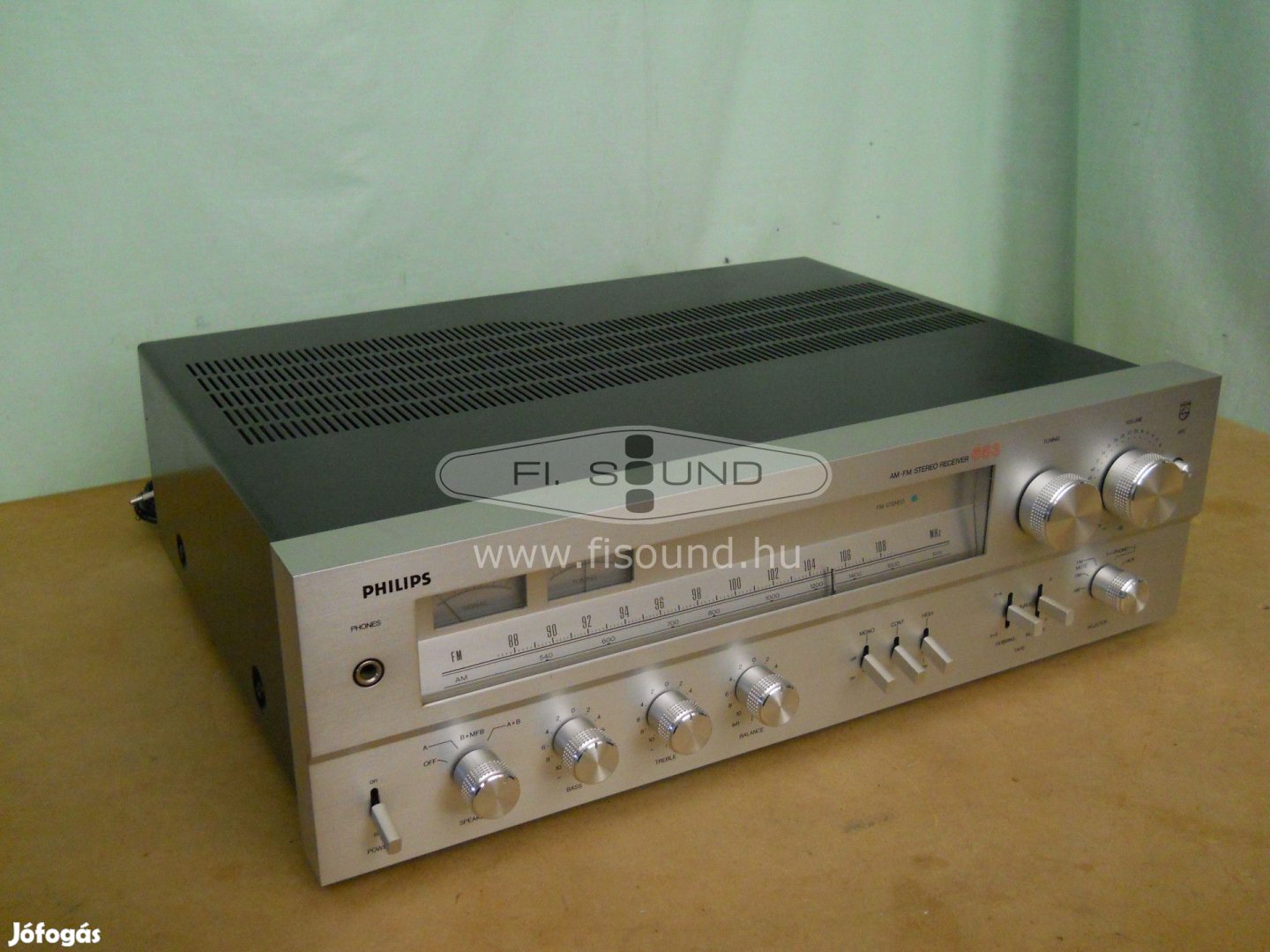 Philips 683 ,(2.) 275W,4-16 ohm,4 hangfalas rádiós receiver