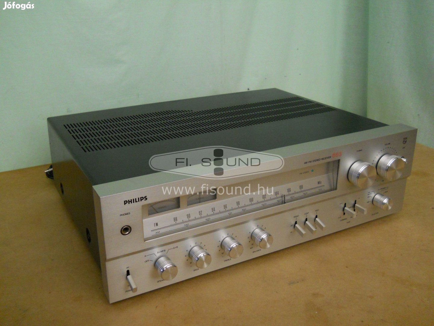 Philips 683 ,(2.) 275W,4-16 ohm,4 hangfalas rádiós receiver