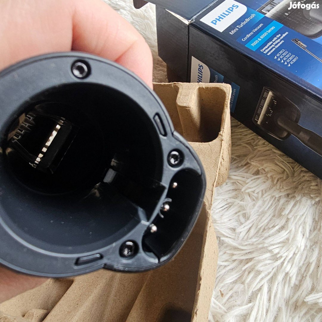 Philips 7000 és 8000 Series vez. nélk. porszívó Mini turbókefe