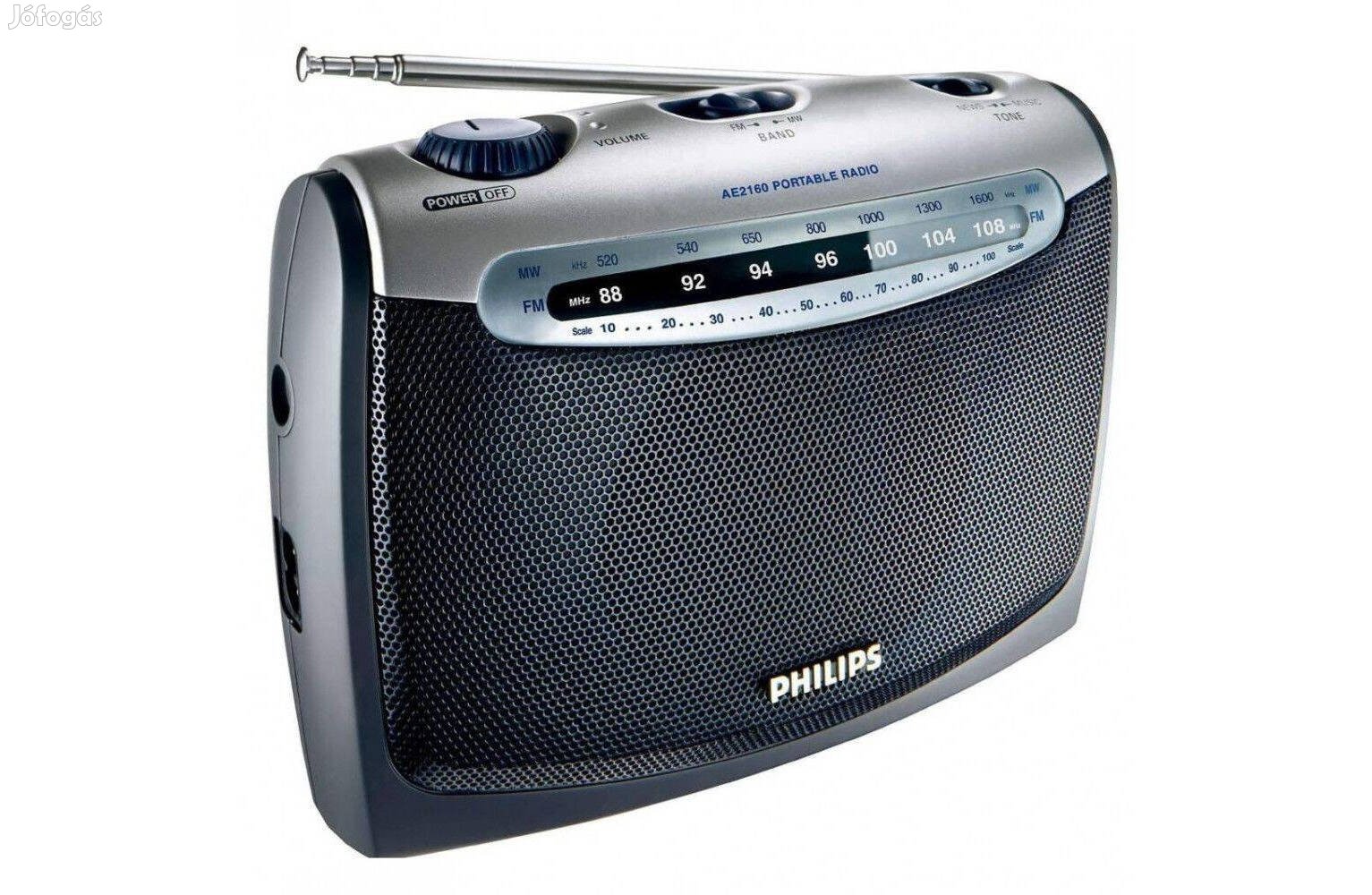 Philips AE2160 hordozható, FM-AM sávos, új asztali kisrádió eladó