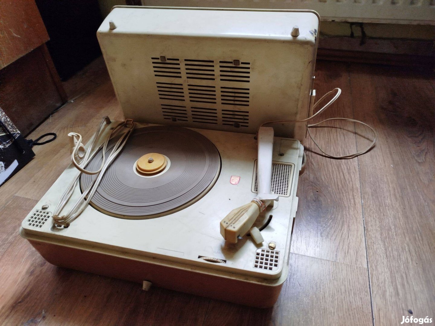 Philips AG 4356 retro csöves lemezjátszó 1960-as évjárat