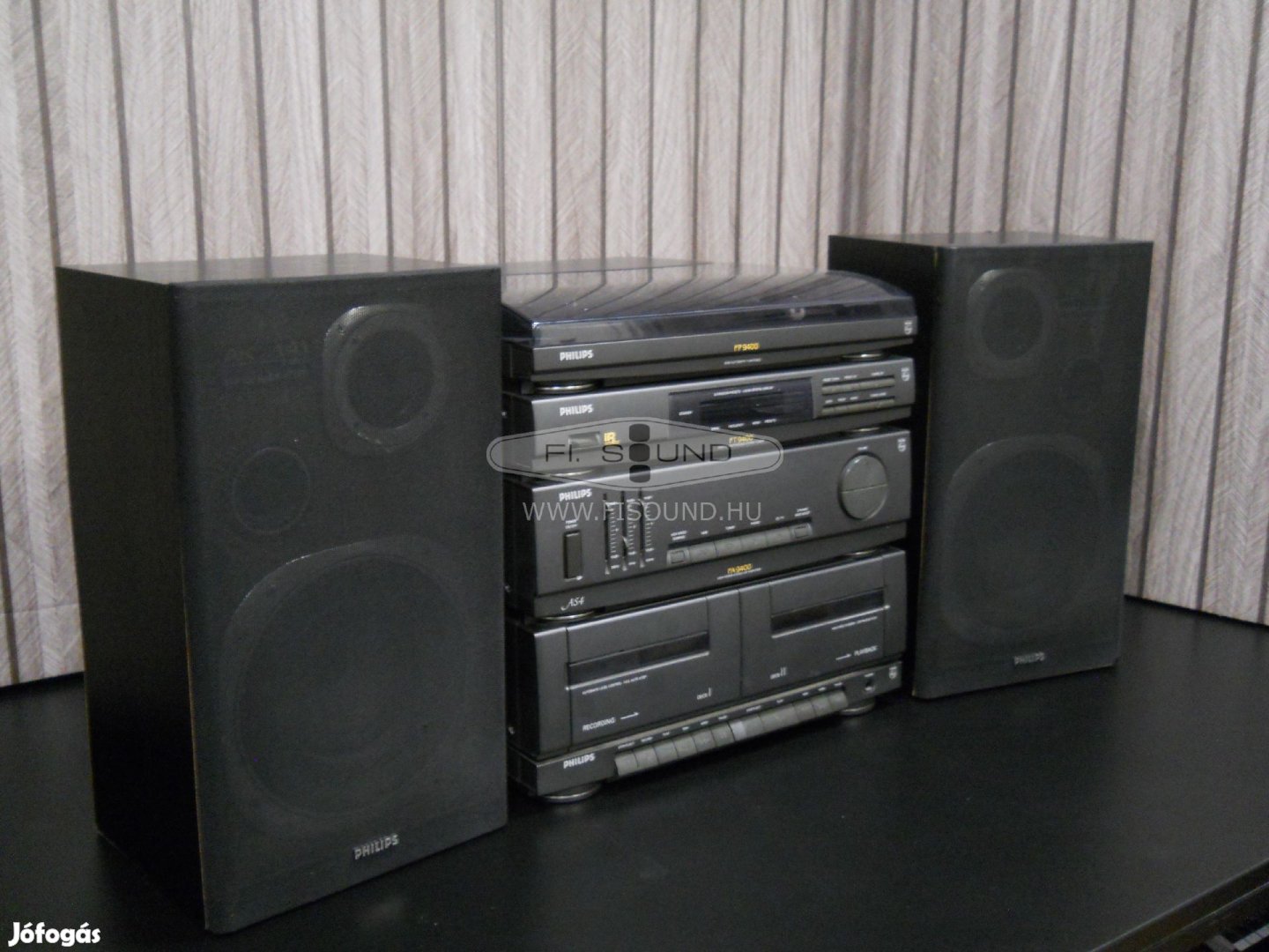 Philips AS9400-20R , 2x55W,8-16ohm,hifitorony