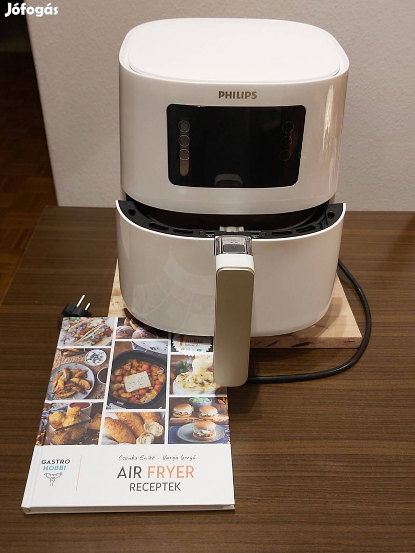 Philips Airfryer Légsütő + Receptkönyv