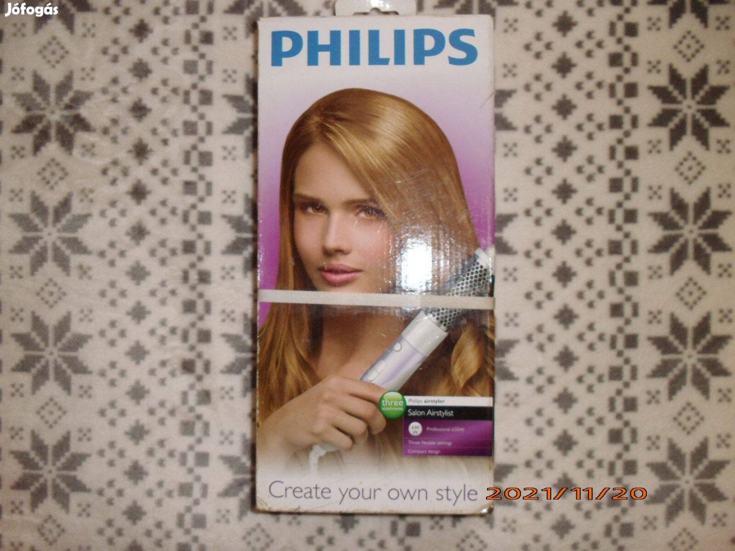 Philips Airstyler levegős hajformázókefe