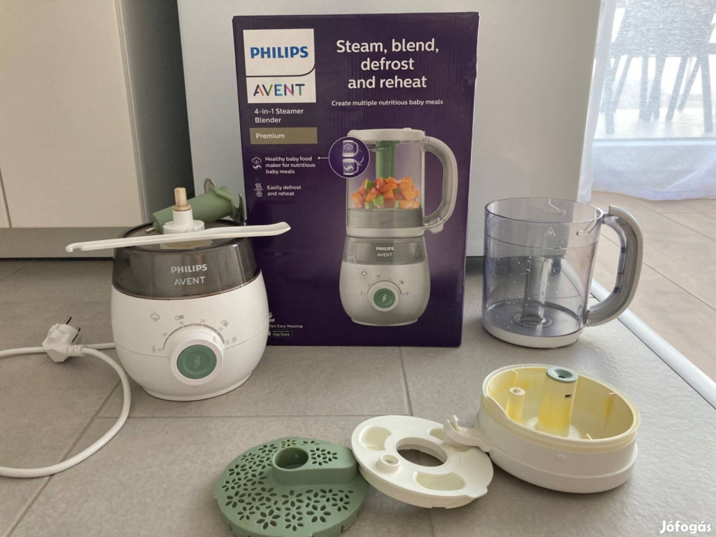 Philips Avent 4 in1 pároló- és turmixgép