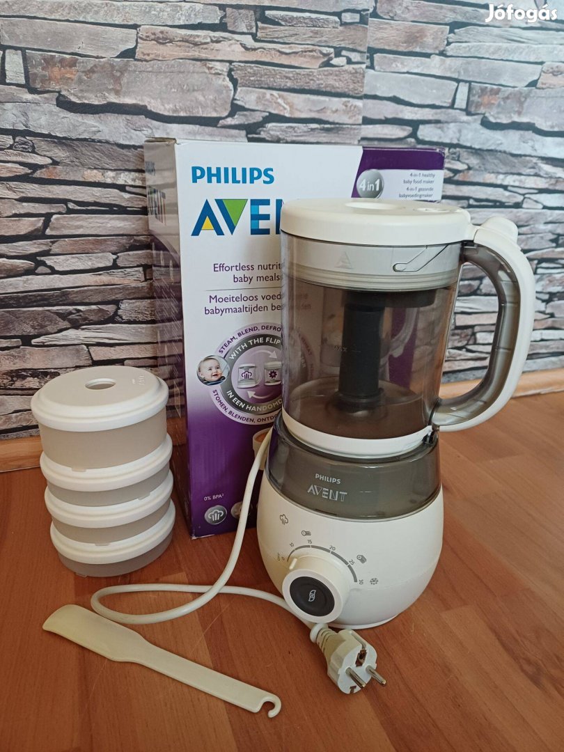 Philips Avent 4 in 1 pároló és turmixgép