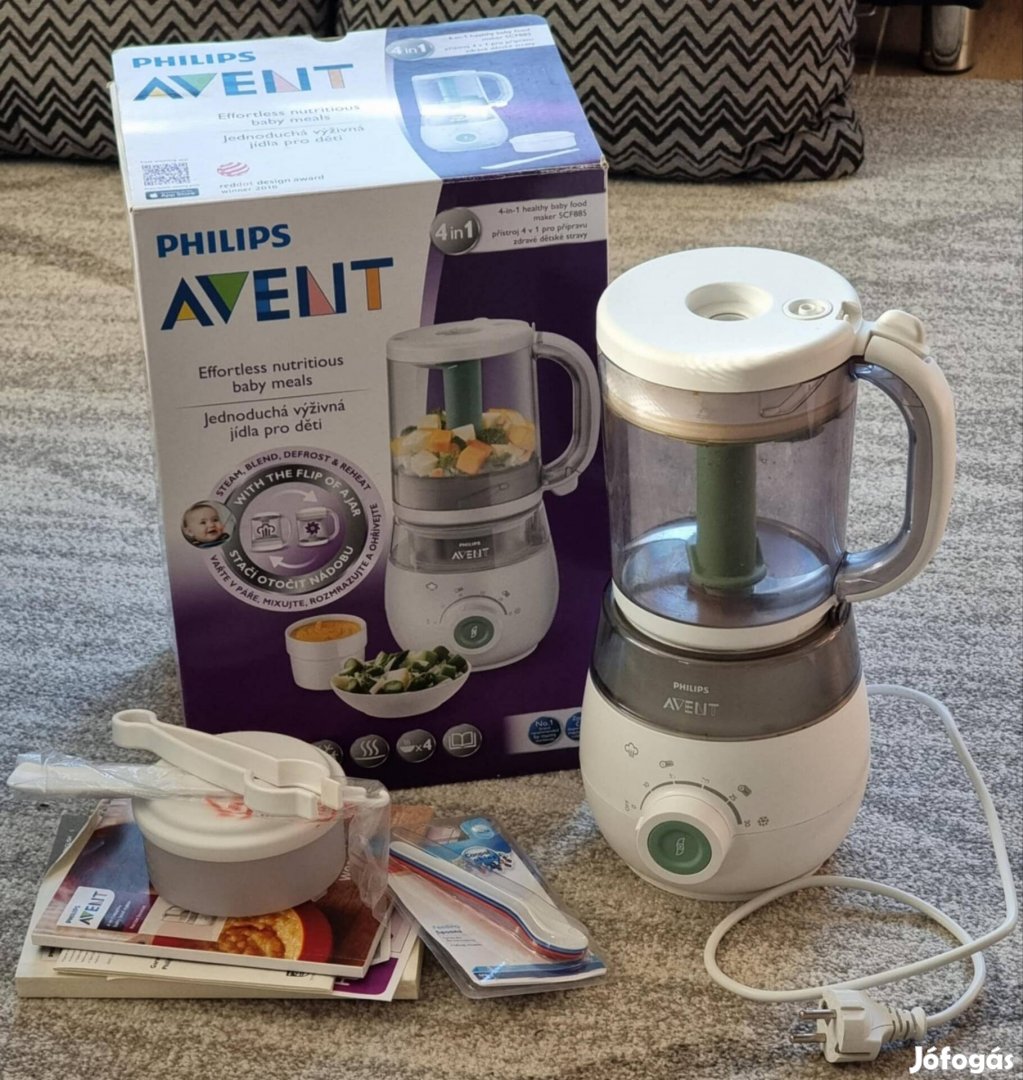 Philips Avent 4in1 pároló és mixer