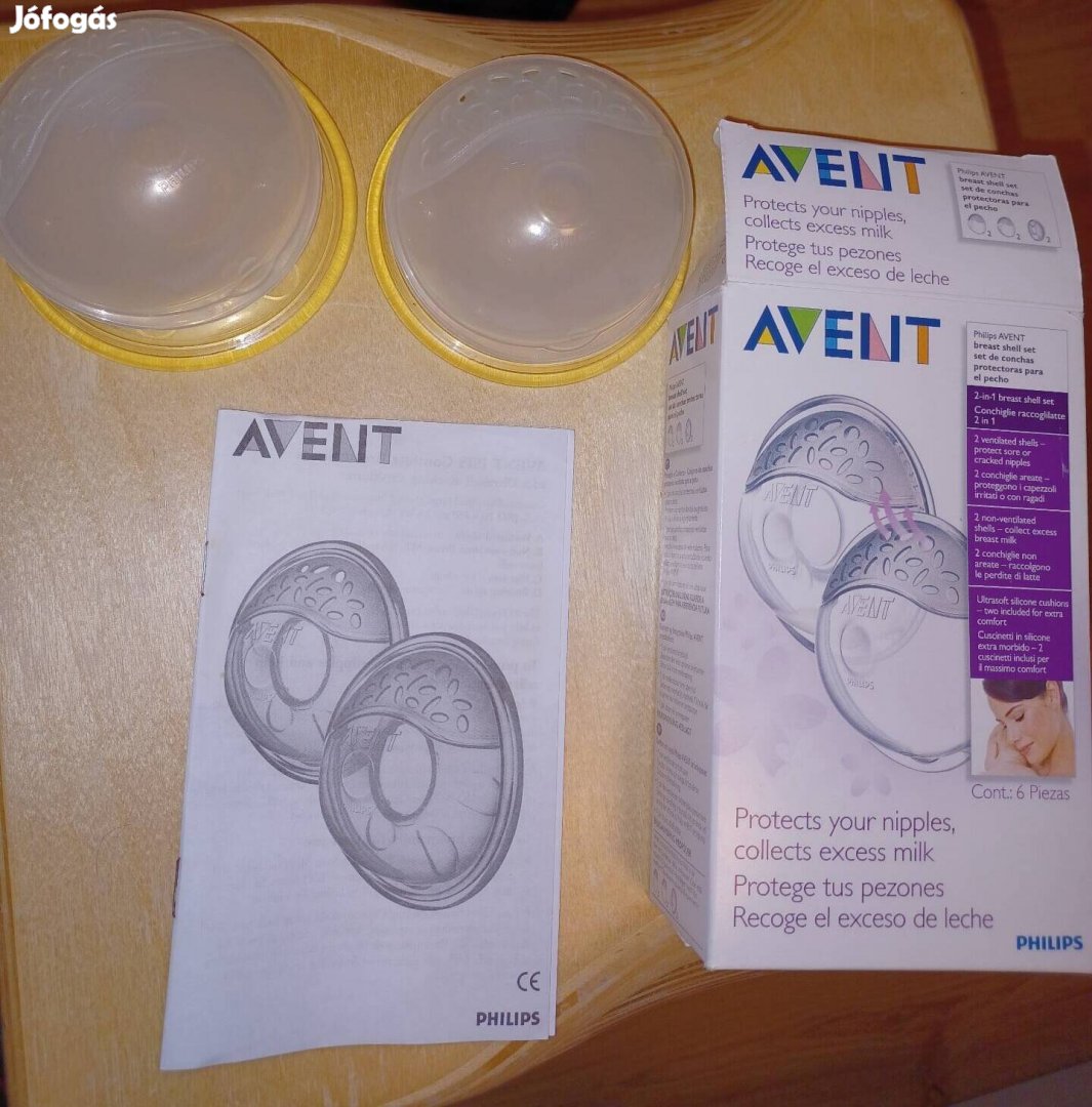 Philips Avent SCF157 tejgyűjtő kagyló / bimbókiemelő szett