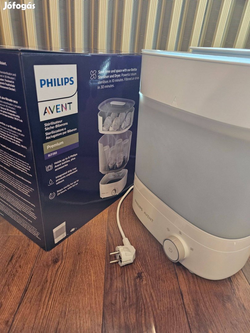 Philips Avent SCF293 Elektromos sterilizáló és szárító (még 1 év gari)