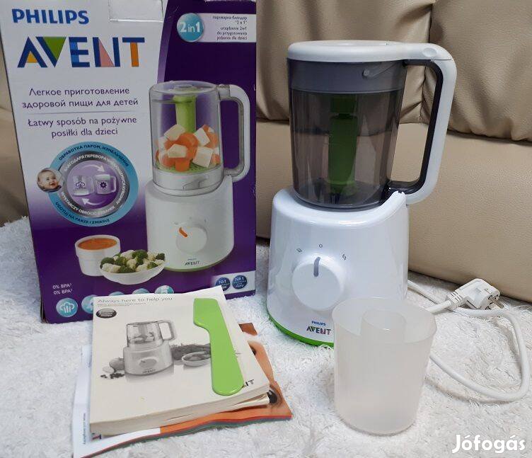 Philips Avent SCF870 2 az 1-ben bébiétel-készítő