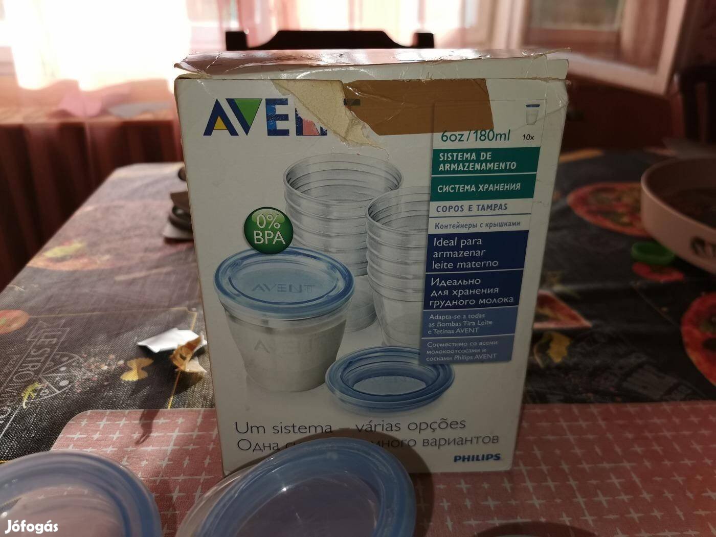 Philips Avent anyatejtároló poharak