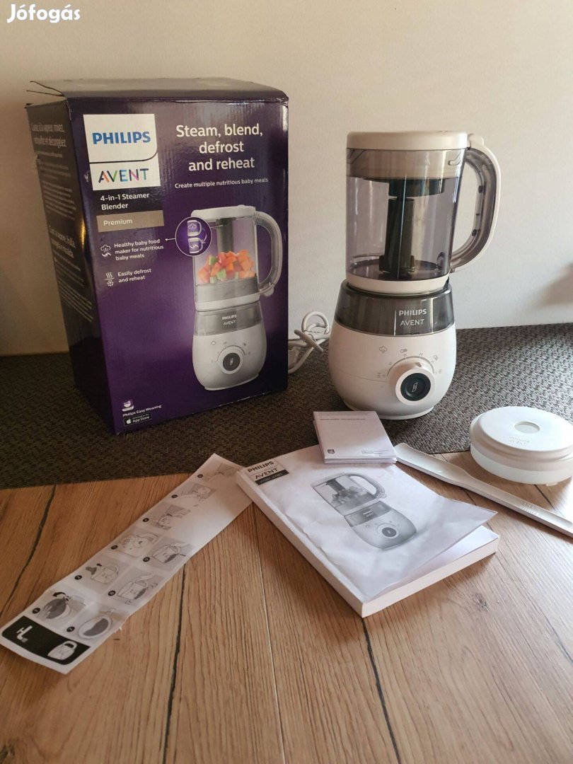 Philips Avent bébiétel készítő, turmix-pároló