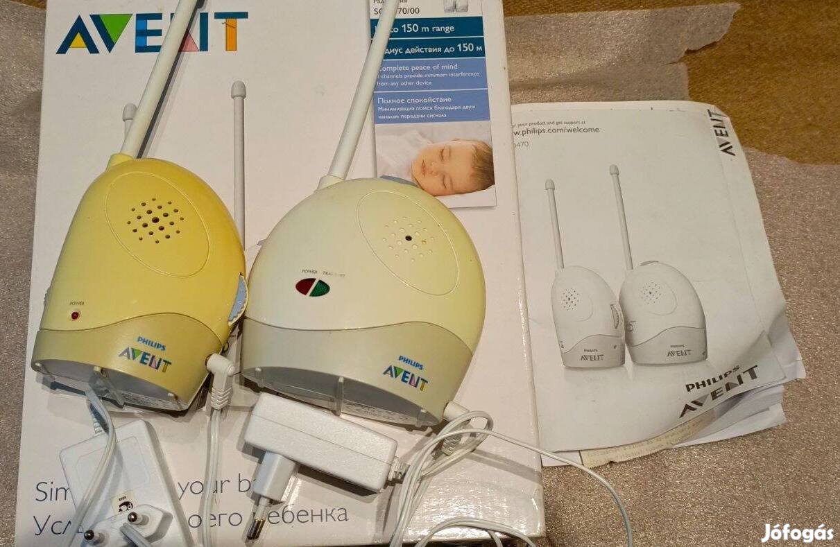 Philips Avent bébiőr (adóvevős) olcsón eladó