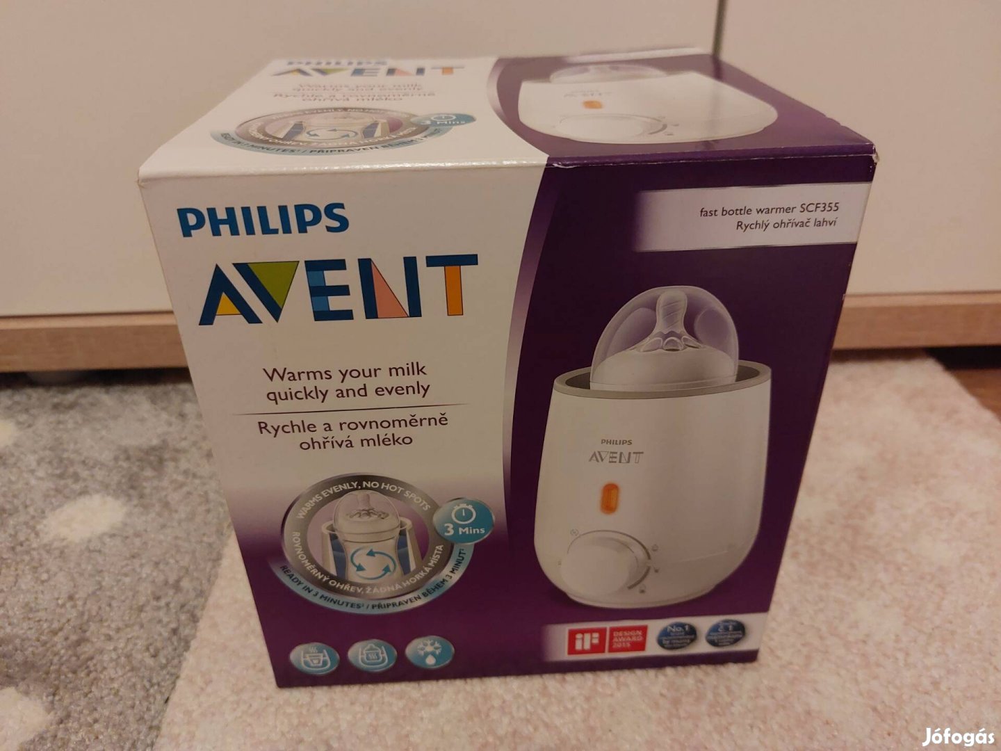 Philips Avent cumisüveg melegítő