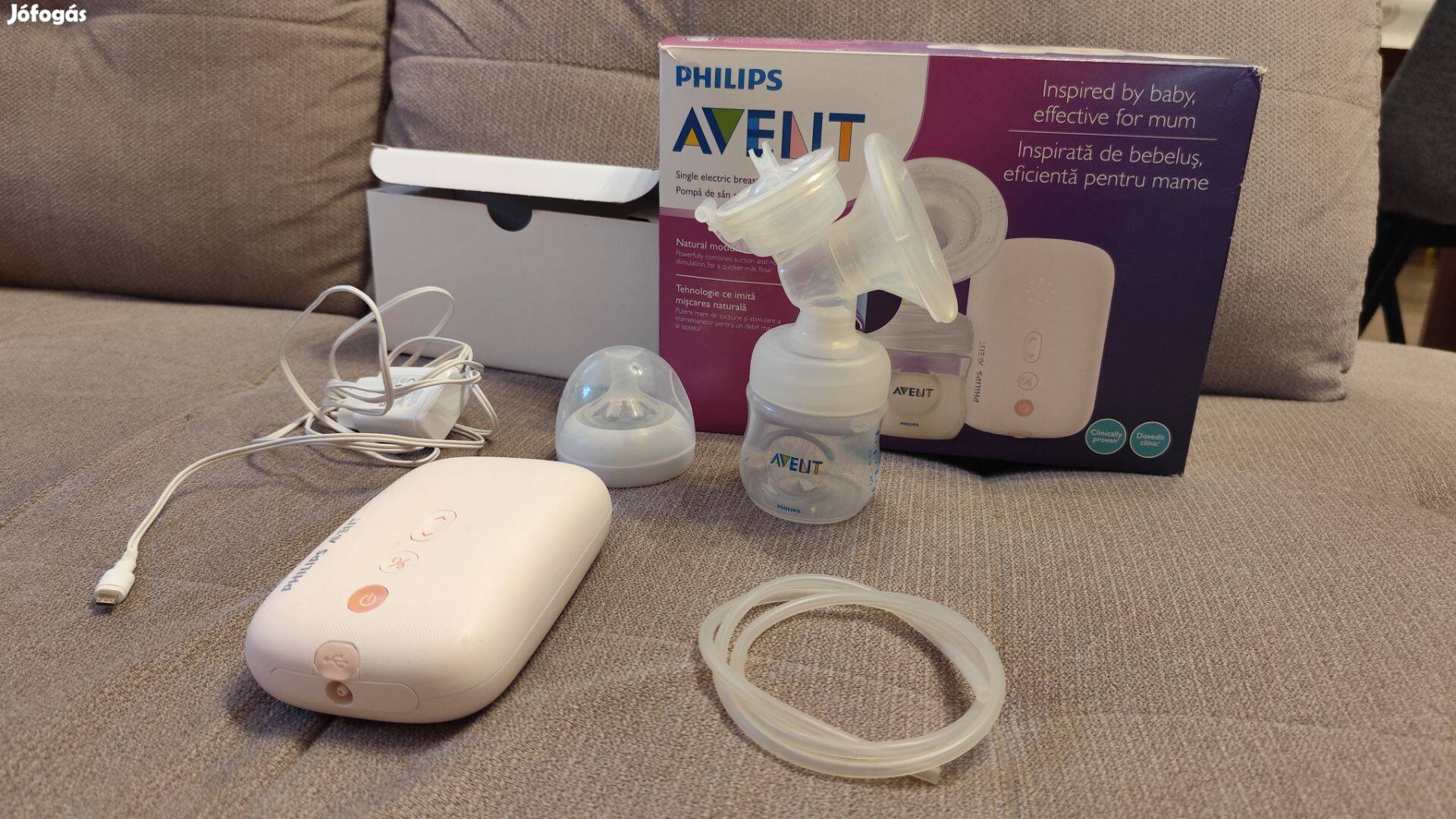 Philips Avent elektromos mellszívó tartozékokkal