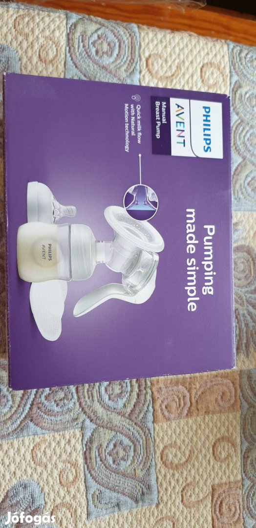 Philips Avent kézi mellszívó, garanciával