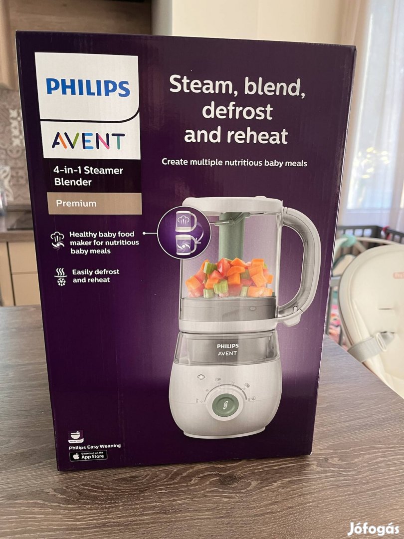 Philips Avent kombinált pároló és turmixgép 4 az 1-ben