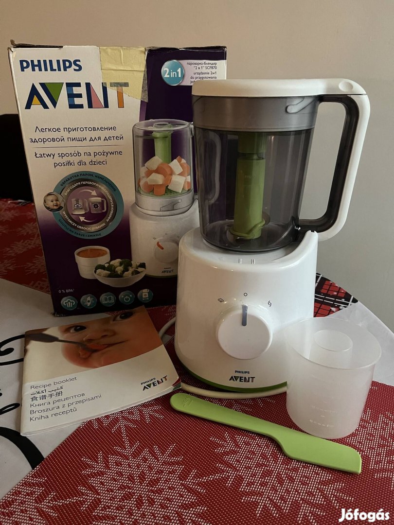 Philips Avent pároló és turmixgép 2in1