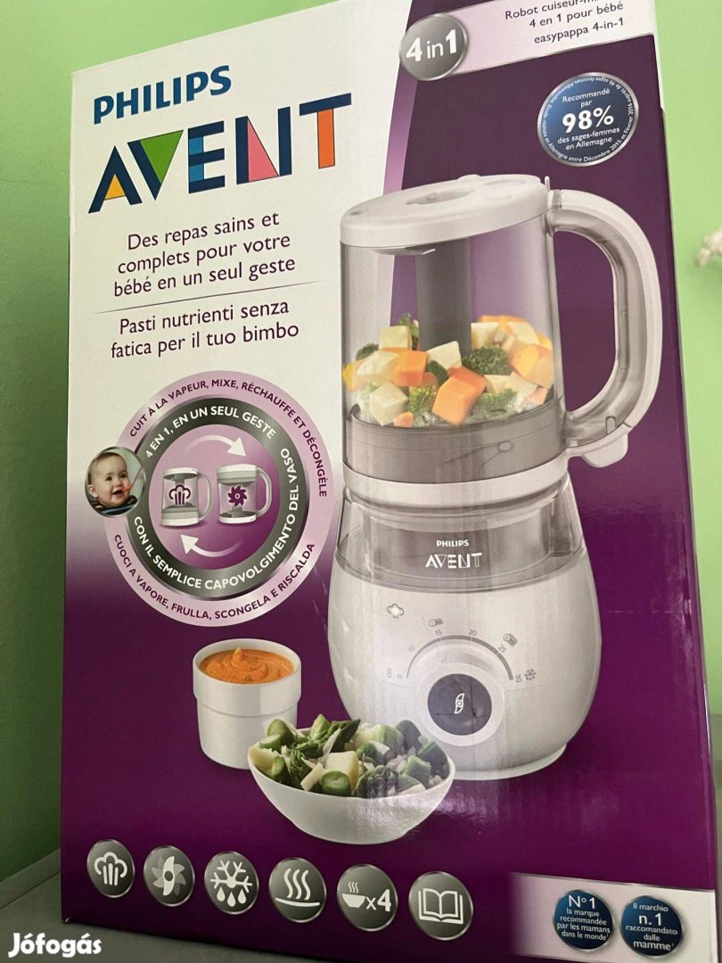 Philips Avent pároló és turmixgép SCF883/01