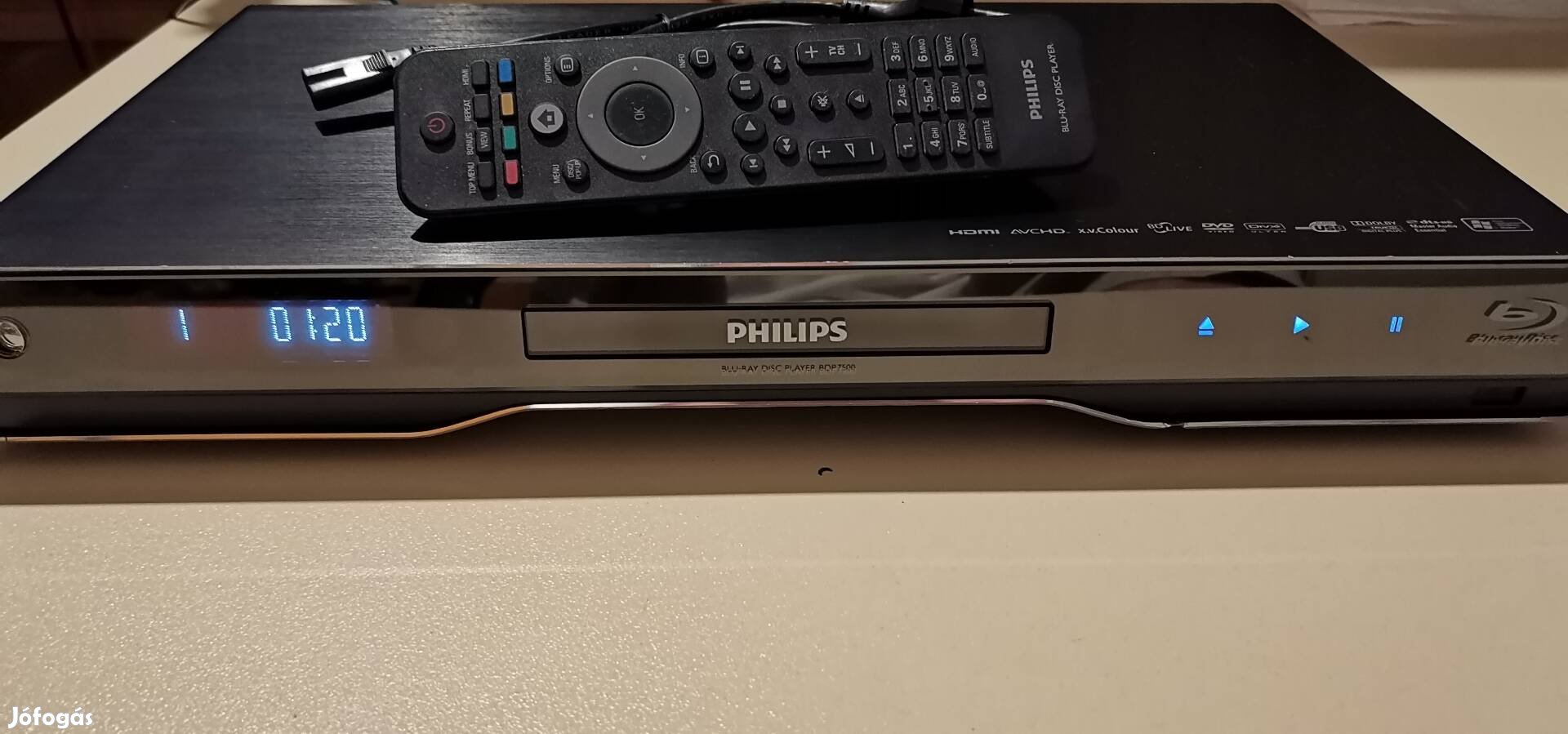 Philips BDP 7500 Blu-Ray, DVD, CD lejátszó 