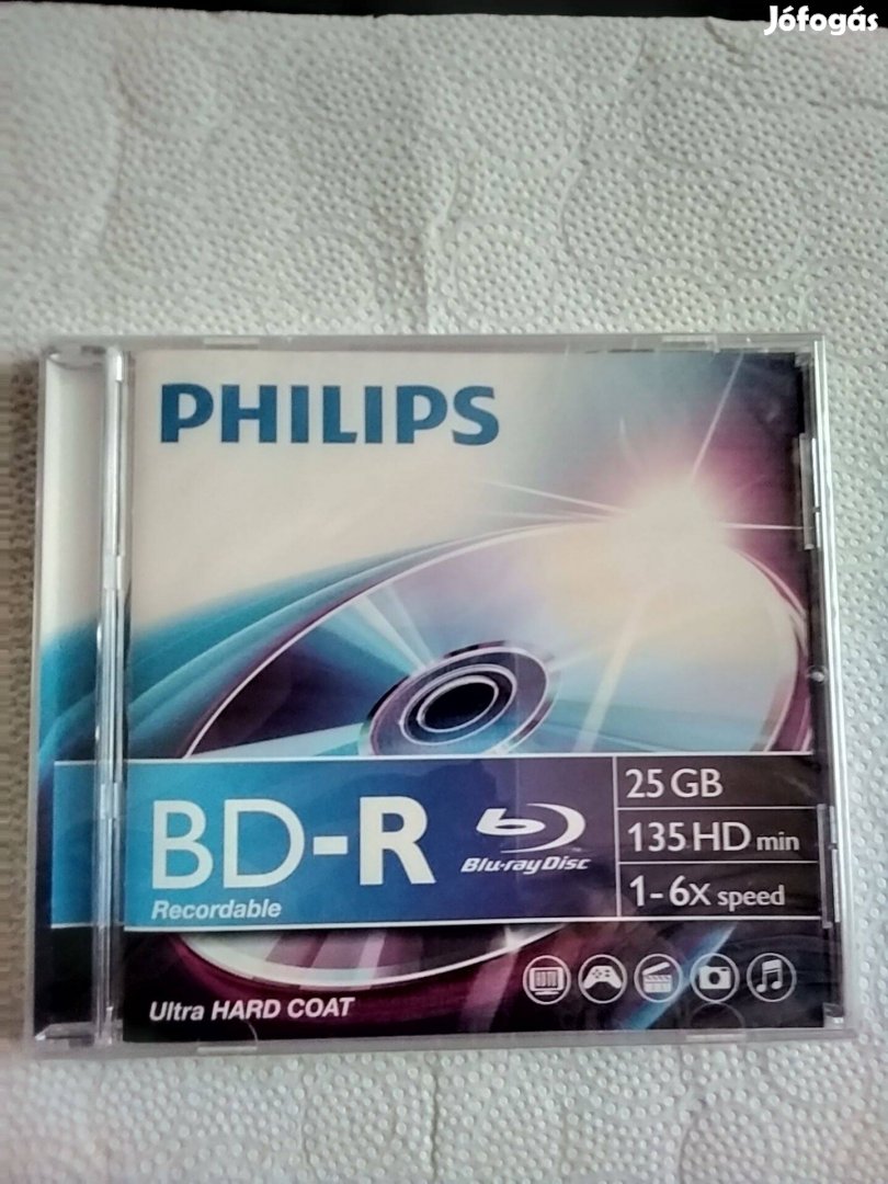 Philips BD - R - 6 . Irható lemez