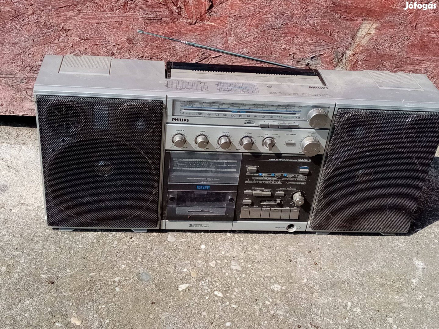 Philips Boombox rádiós magnó eladó