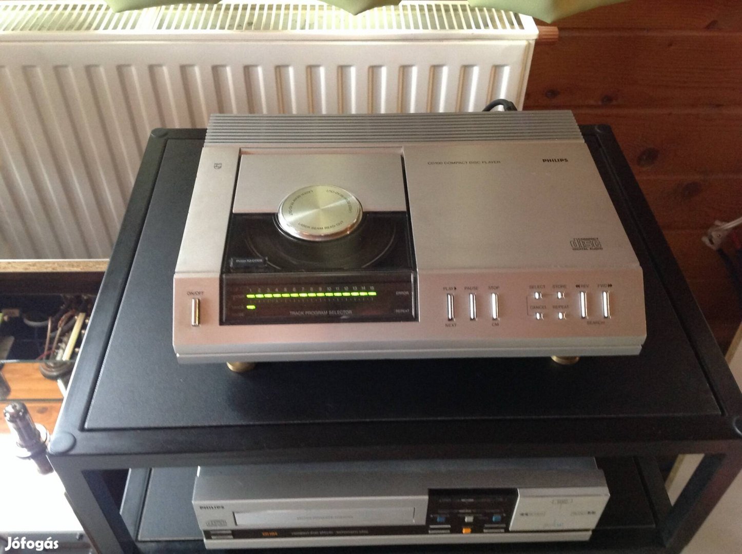 Philips CD100 limitált demonstrációs széria 1982-es Holland