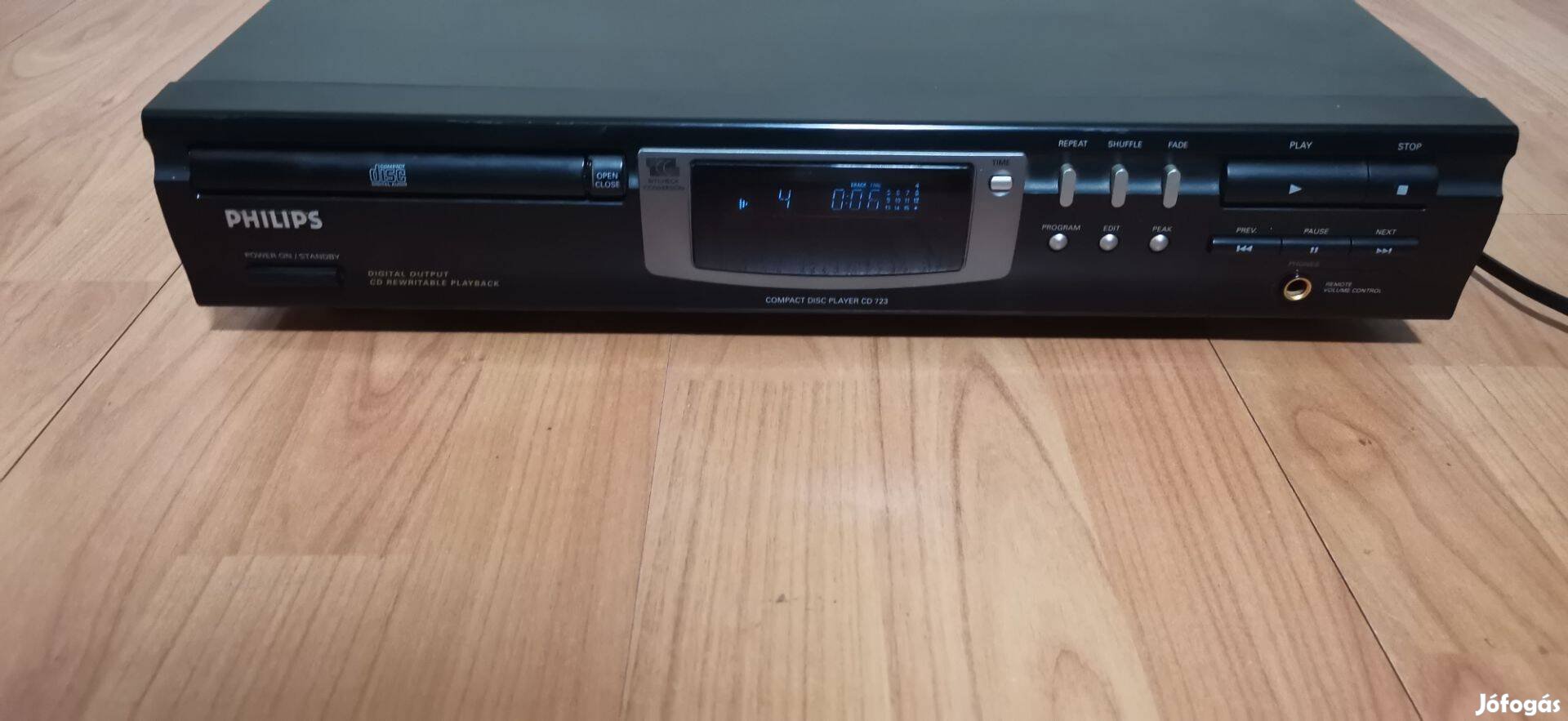 Philips CD723 alias Marantz cd4000 cd lejátszó játszó