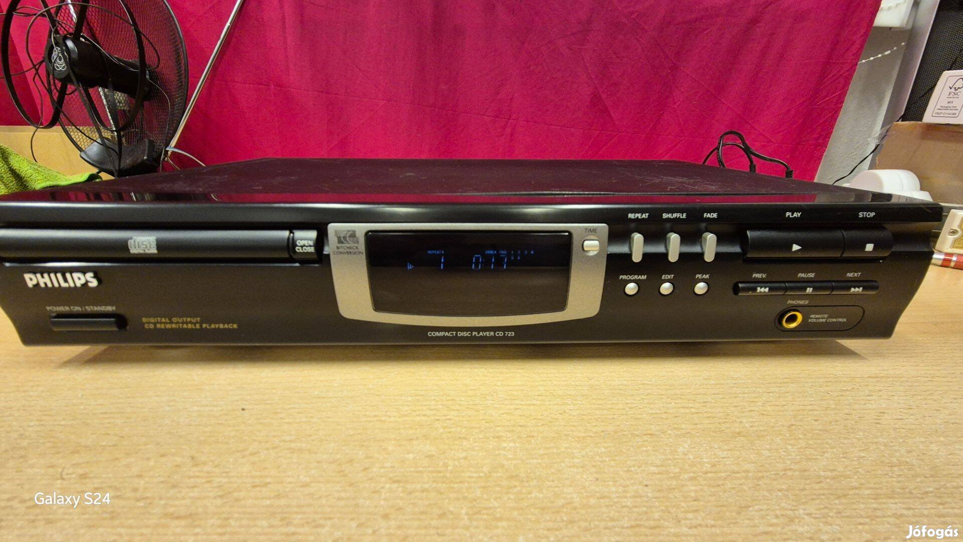 Philips CD723 cd lejátszó