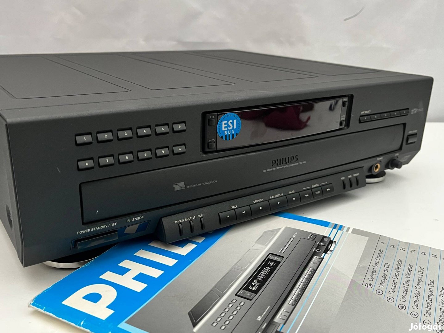 Philips CDC-935 cd lejátszó CDC935 CDC 935 szervizelve