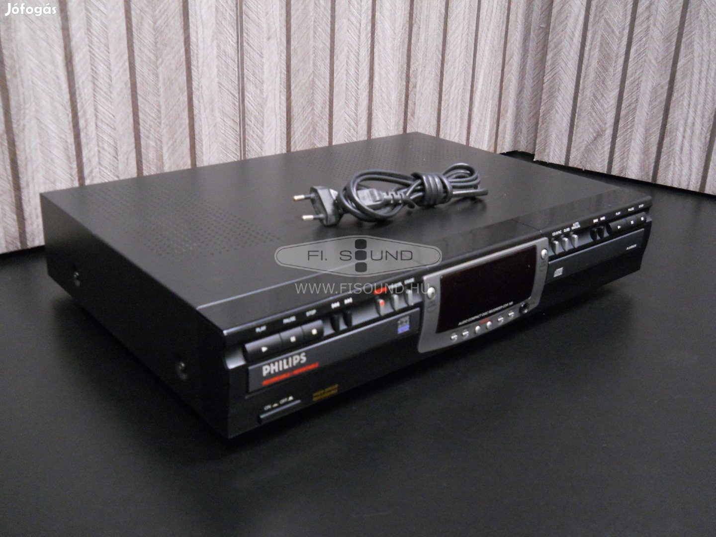 Philips CDR765 , 2 lemezes CD író és lejátszó