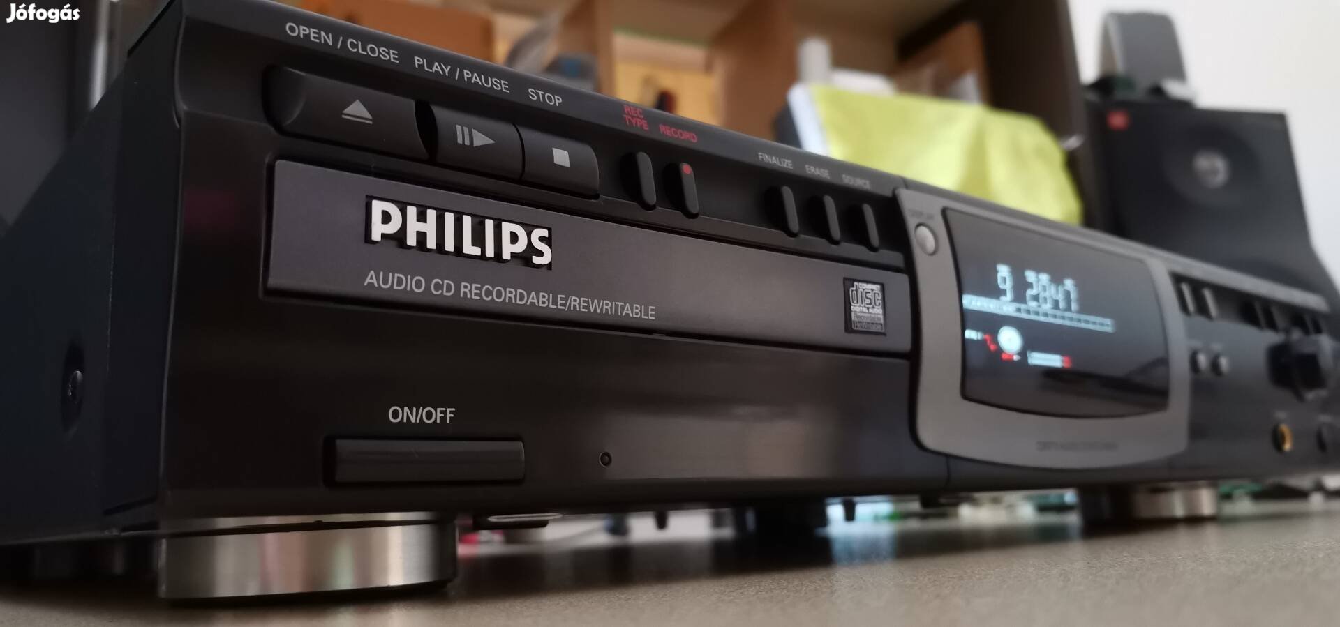 Philips CDR 770 cd író, lejátszó 