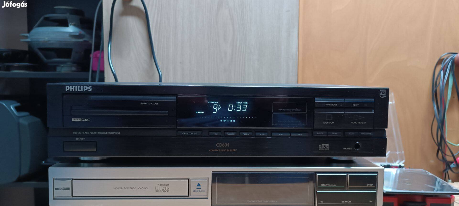 Philips CD 604 CD játszó, lejátszó