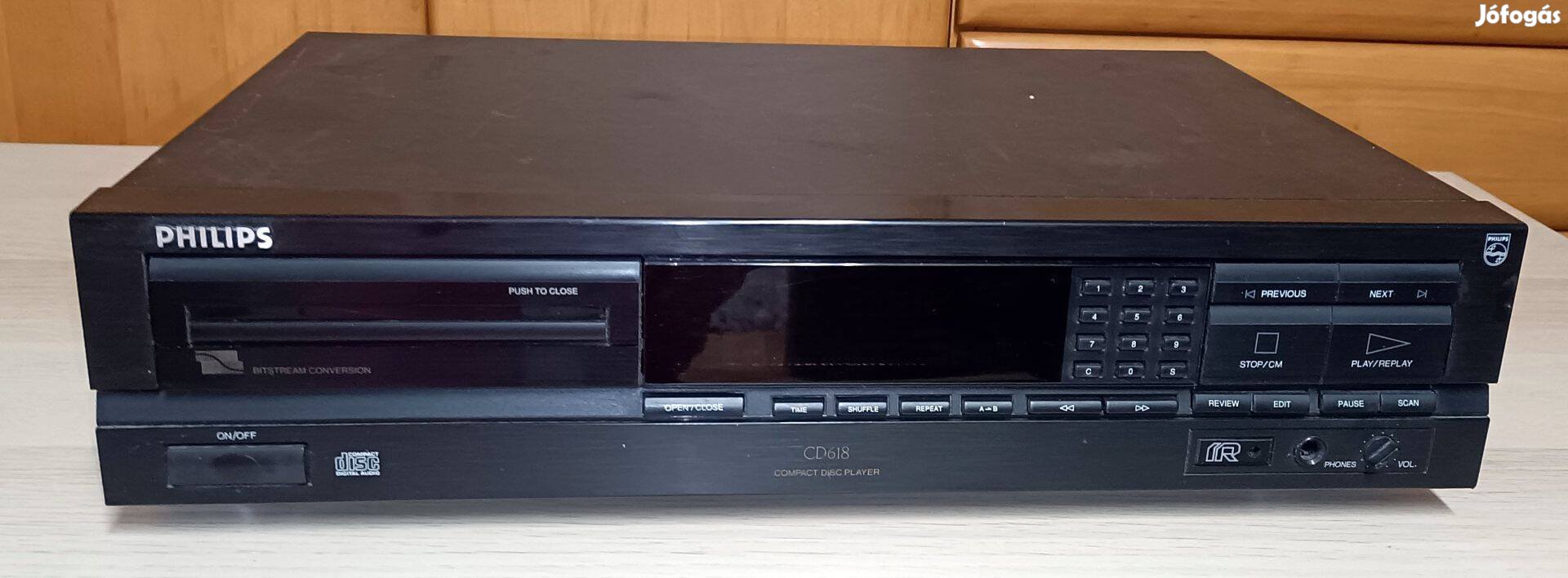 Philips CD 618-Asztali CD Lejátszó