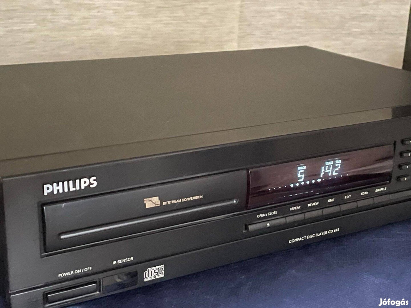 Philips CD-692 CD játszó a fotókon látható állapotban