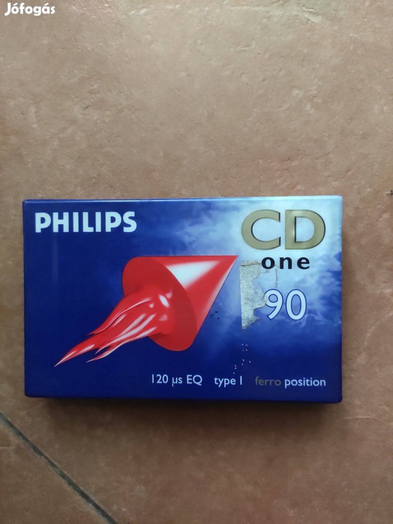 Philips CD One 90 bontatlan magnókazetta
