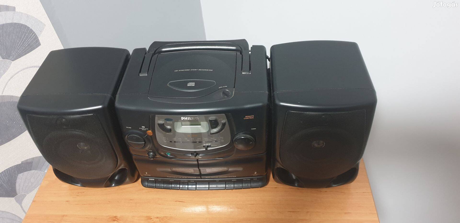 Philips CD-s, kazettás rádiómagnó