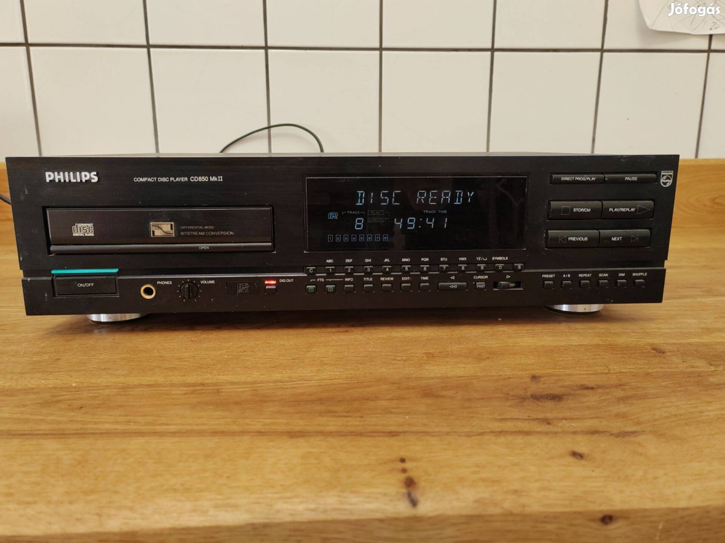 Philips Cd-850 mkii cd lejátszó