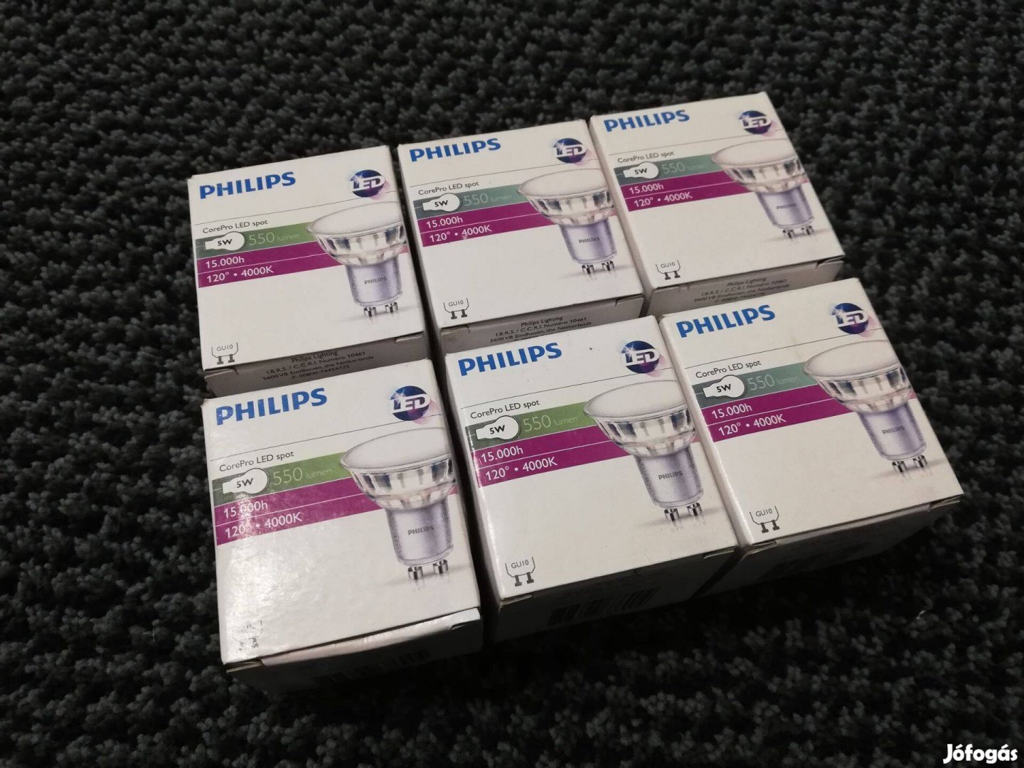 Philips Corepro LED Spot GU10 izzó 5W, 4000K, 550lm, 120fok eladó