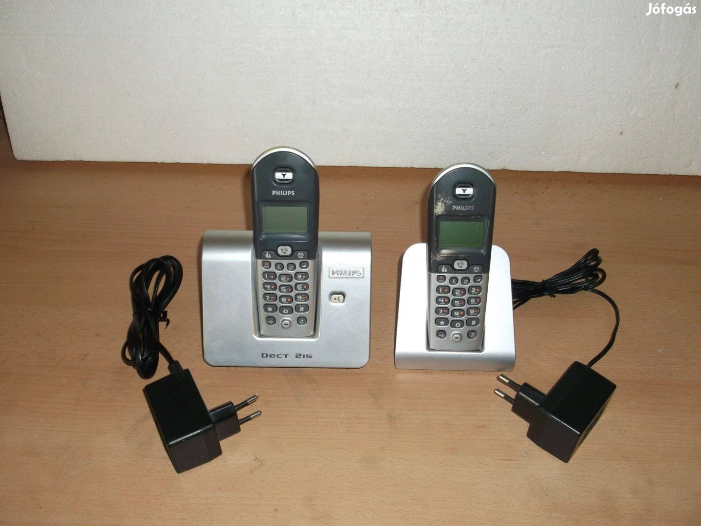 Philips DECT 215 hívószámkijelzős üzenetrögzítős vez.nélküli telefon