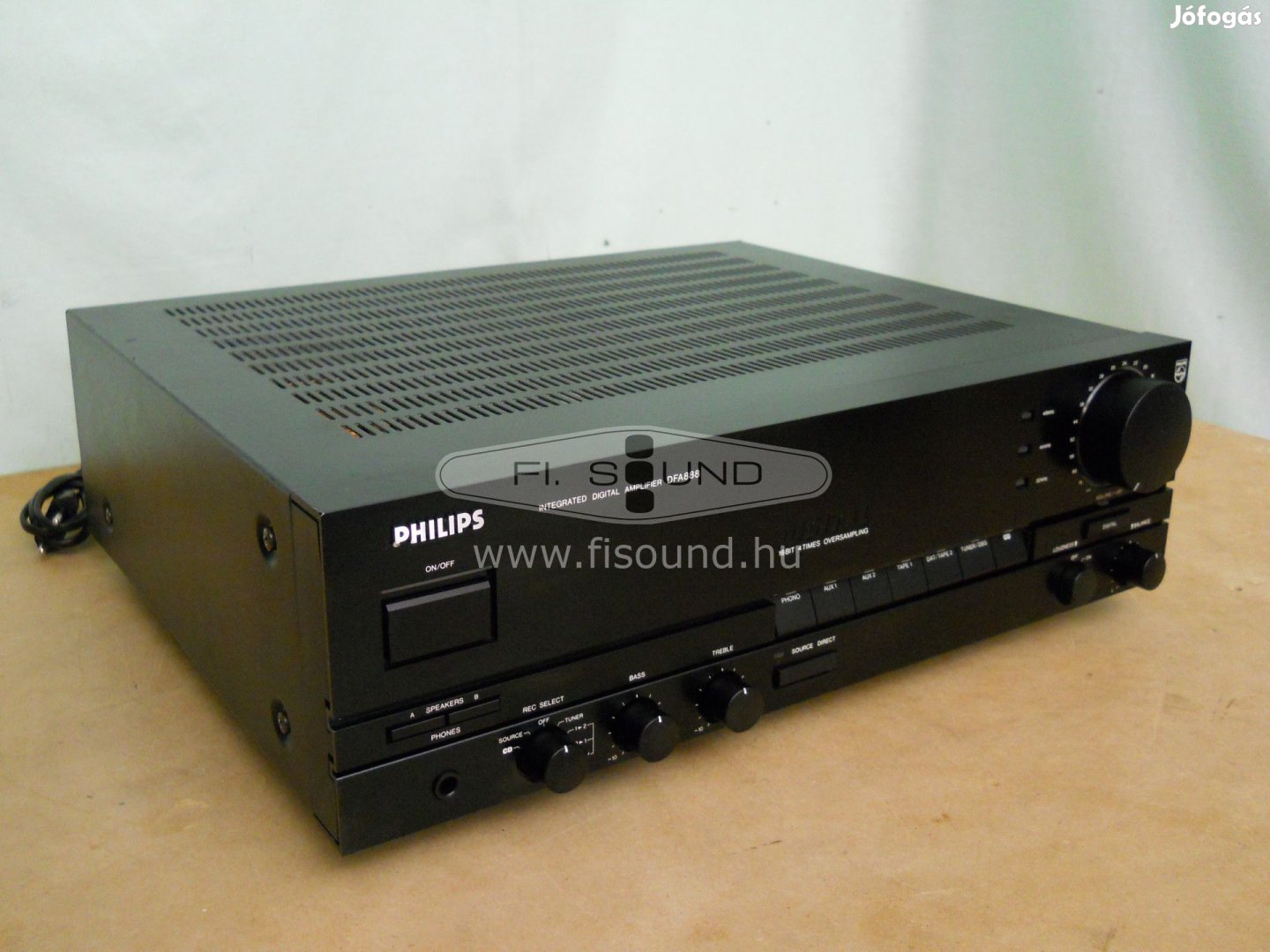 Philips DFA888 ,2x85W,8-16ohm,4 hangfalas sztereo erősítő (0087)