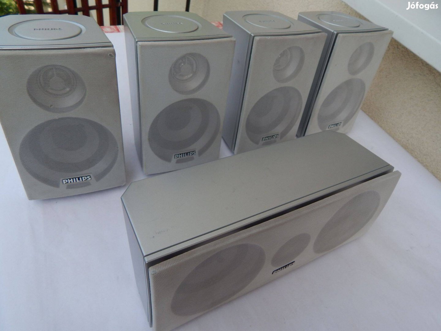 Philips DVD Házimozi Hangszórók Szettben Elsők Hátsók Center