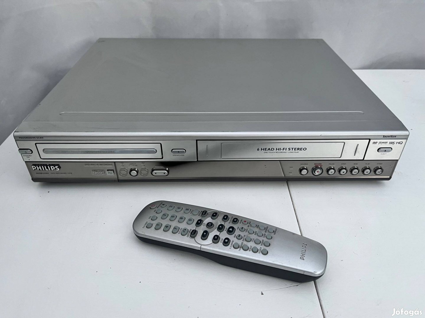 Philips DVD Video kombó combo videomagnó magnó DVDR3320V/02