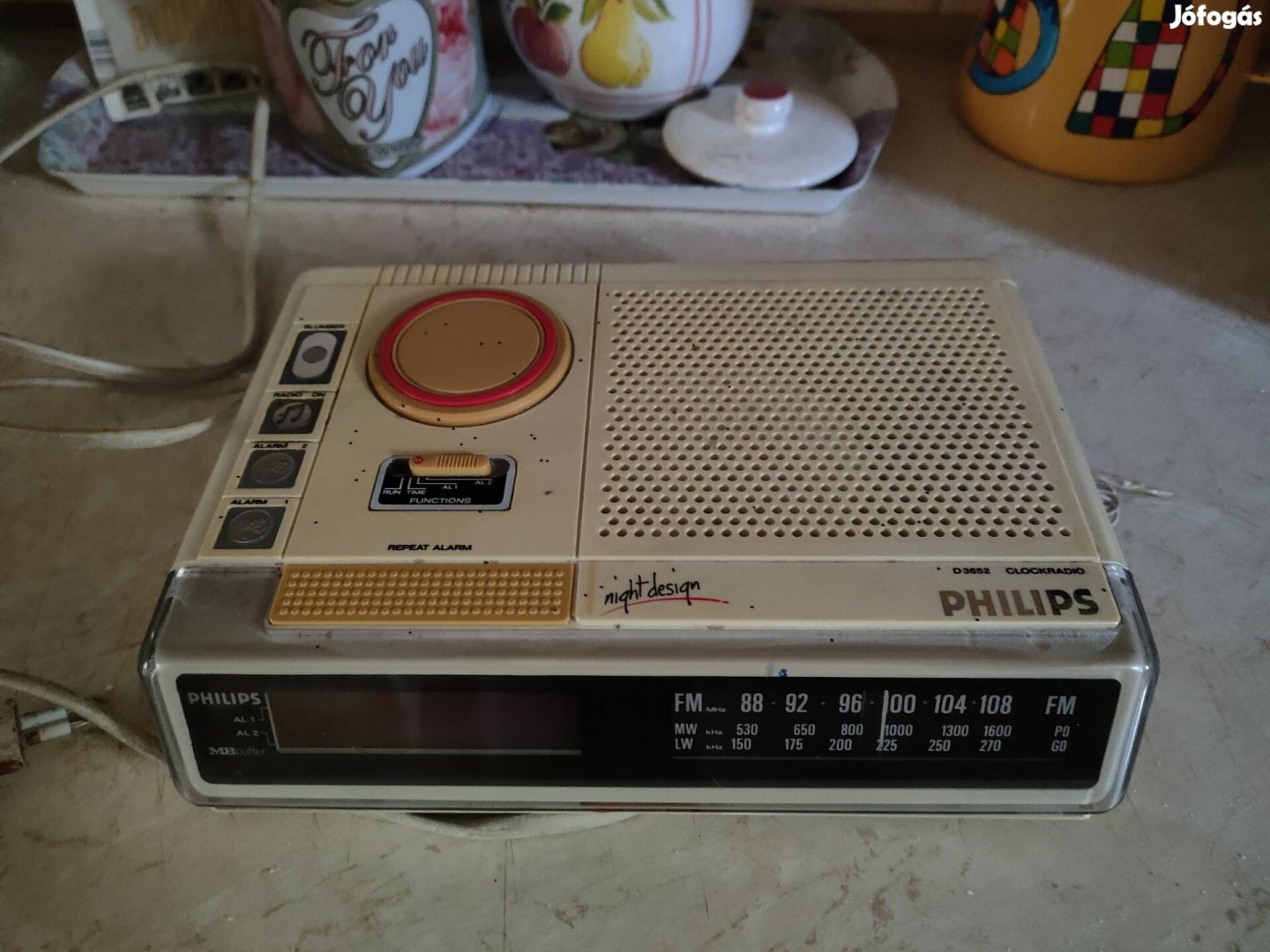 Philips D 3652 clockradio- gyüjőknek